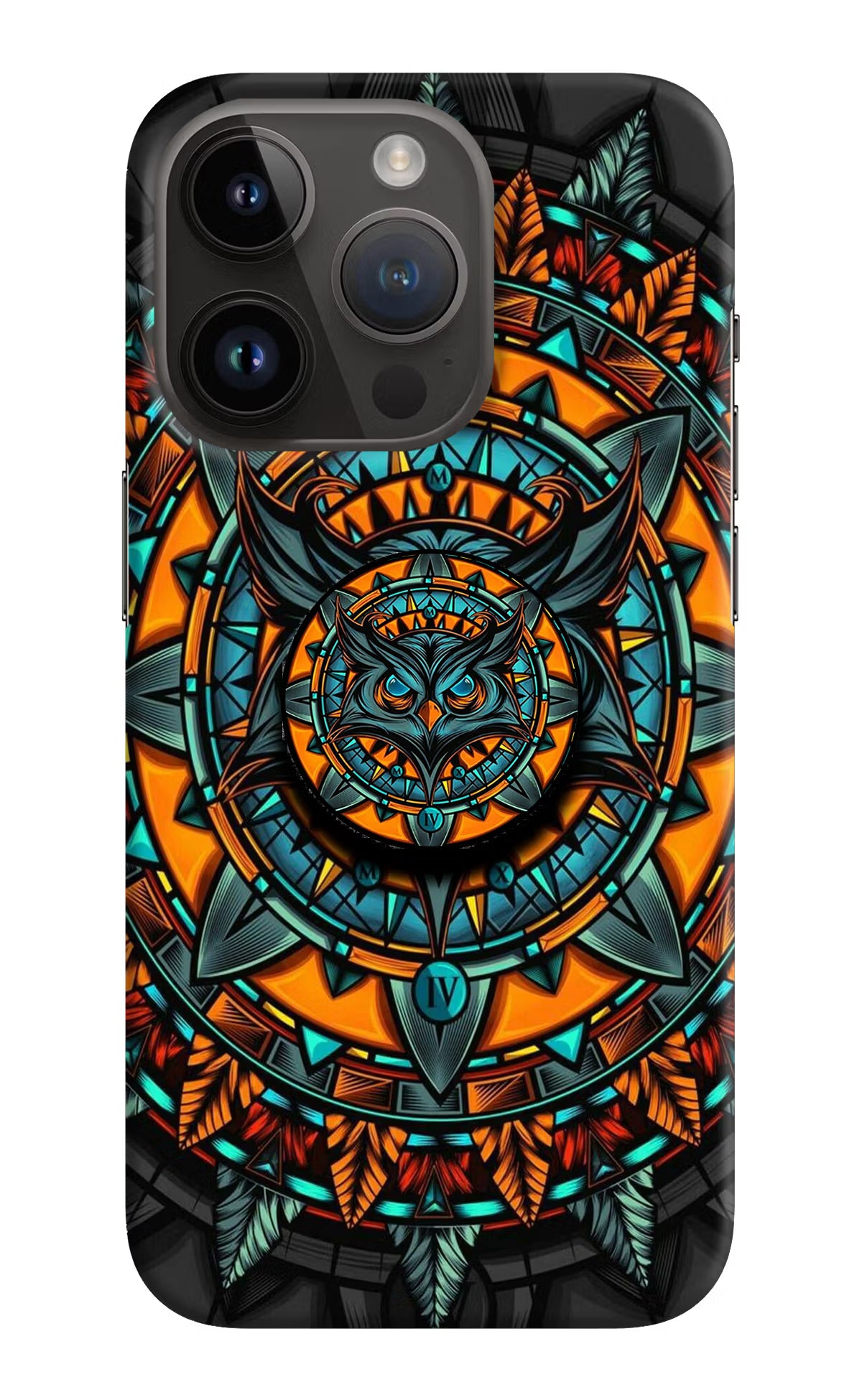Angry Owl iPhone 14 Pro Pop Case by Casekaro