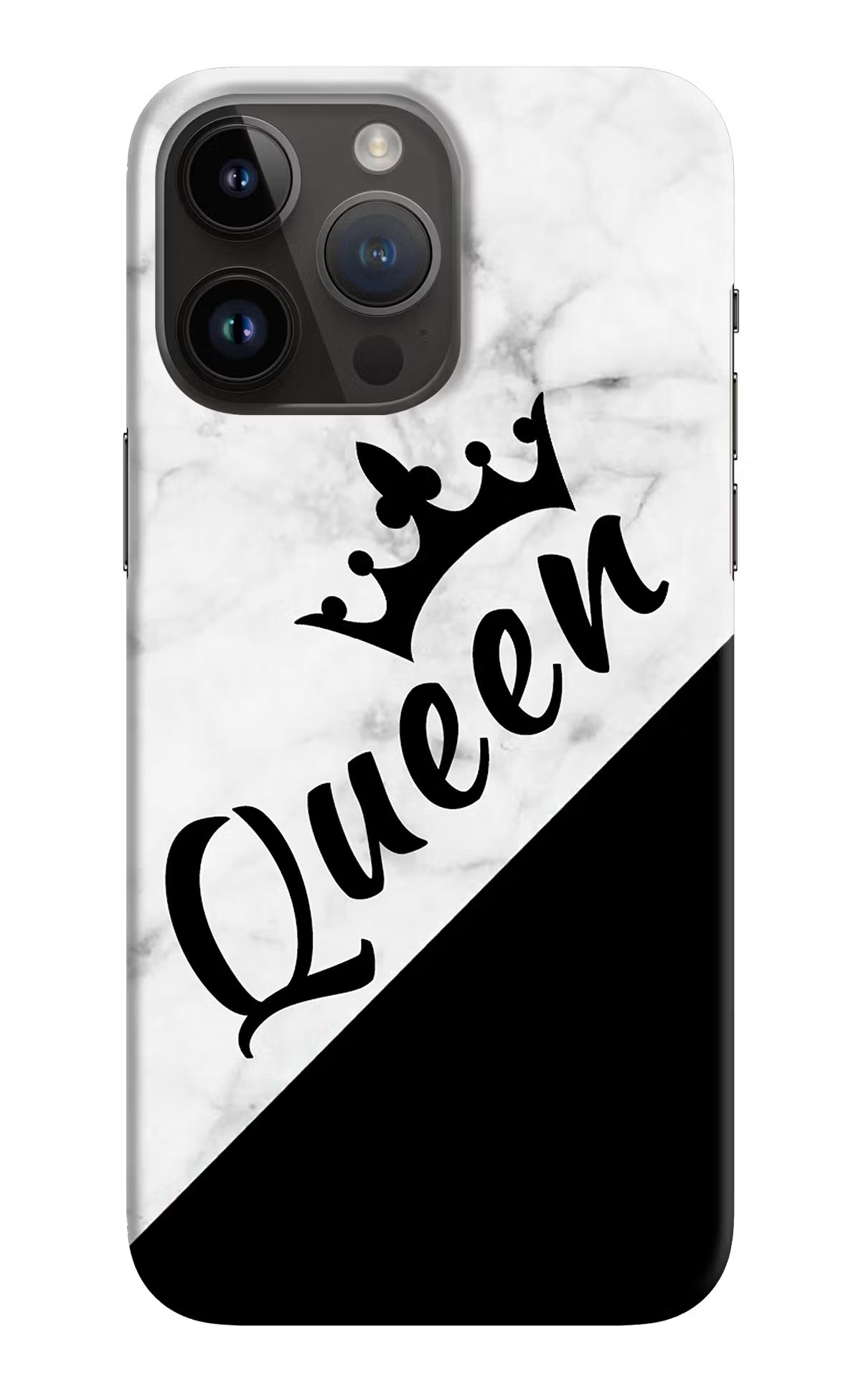 Queen iPhone 14 Pro Max Hard Case Back Cover by Casekaro