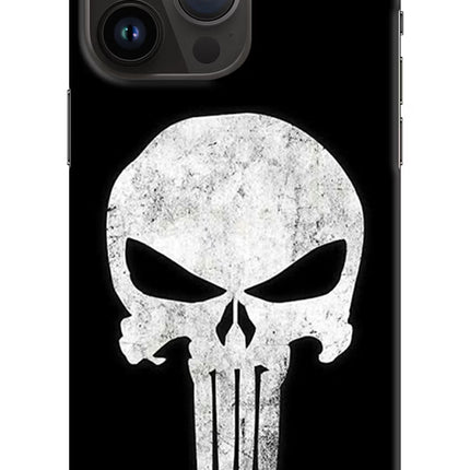 Punisher Skull iPhone 14 Pro Max Hard Case Back Cover by Casekaro