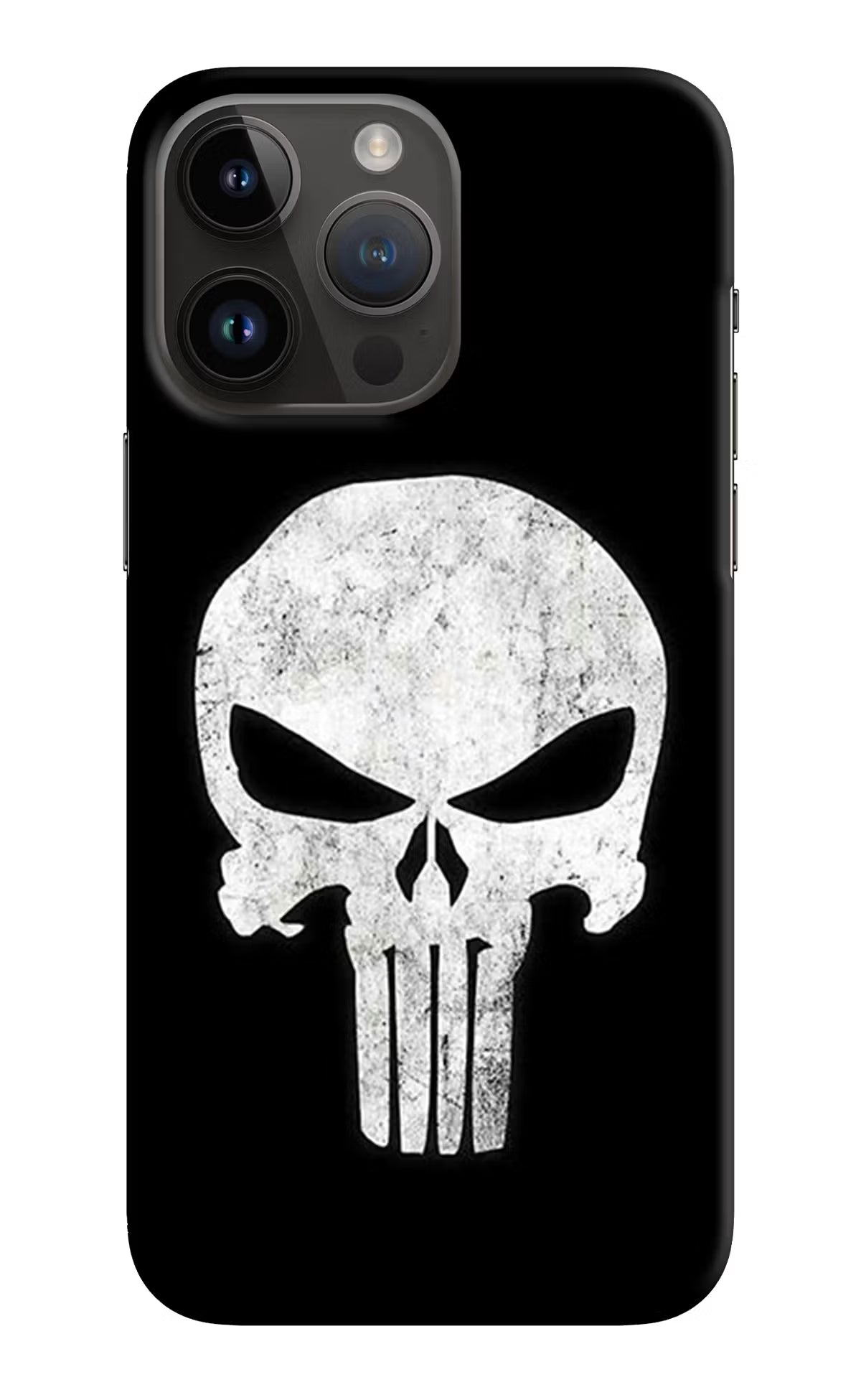 Punisher Skull iPhone 14 Pro Max Hard Case Back Cover by Casekaro
