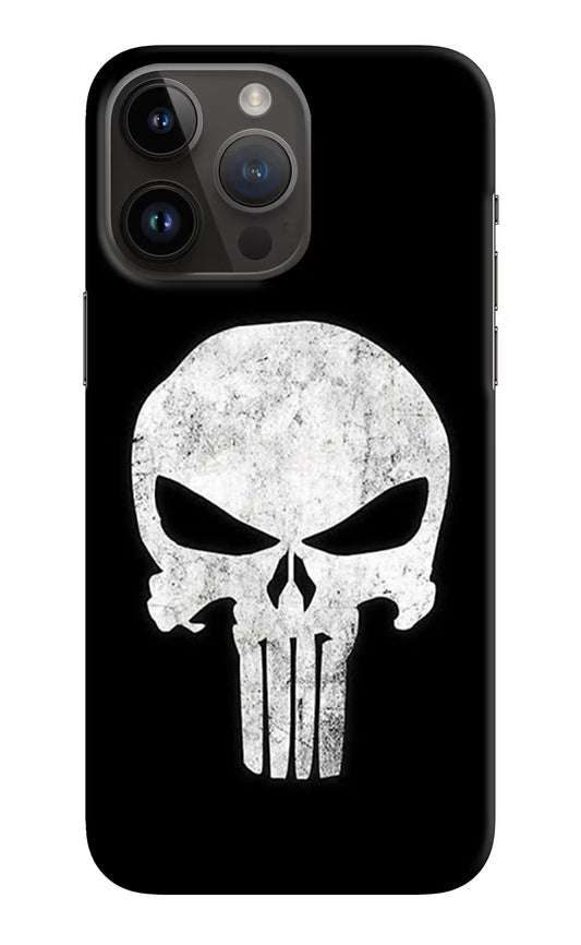Punisher Skull iPhone 14 Pro Max Hard Case Back Cover by Casekaro