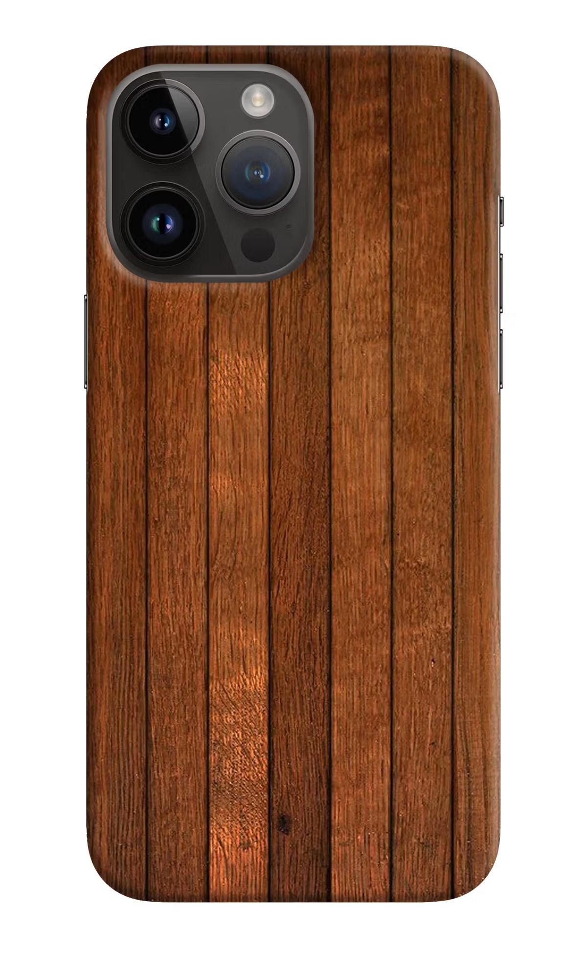 Wooden Artwork Bands iPhone 14 Pro Max Hard Case Back Cover by Casekaro