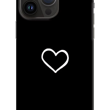 Heart iPhone 14 Pro Max Hard Case Back Cover by Casekaro