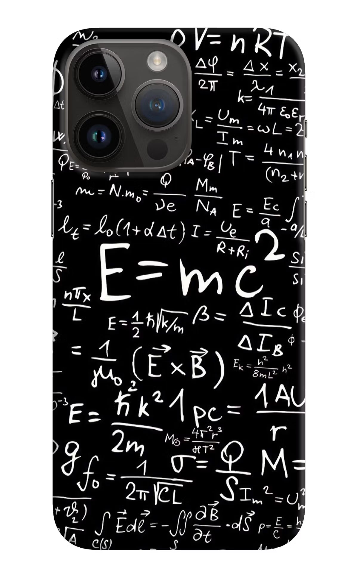 Physics Formula iPhone 14 Pro Max Hard Case Back Cover by Casekaro