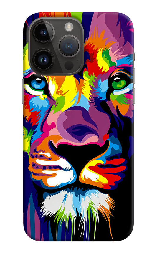 Lion iPhone 14 Pro Max Hard Case Back Cover by Casekaro