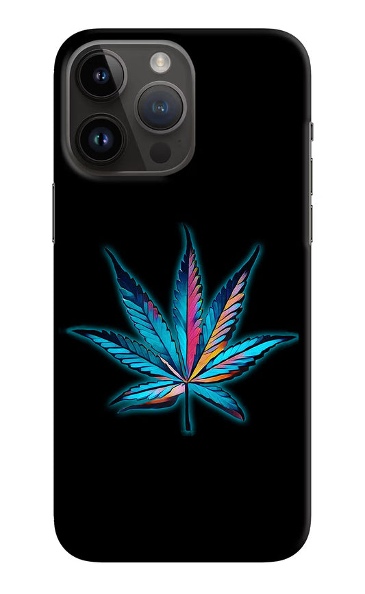Weed iPhone 14 Pro Max Hard Case Back Cover by Casekaro