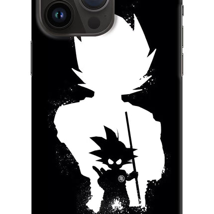Goku Shadow iPhone 14 Pro Max Hard Case Back Cover by Casekaro