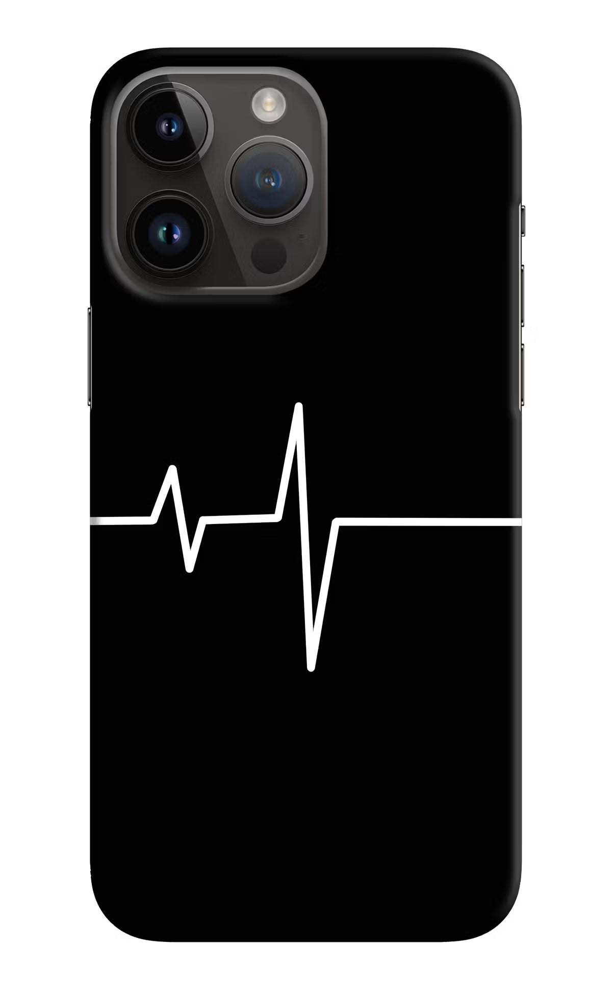 Heart Beats iPhone 14 Pro Max Hard Case Back Cover by Casekaro
