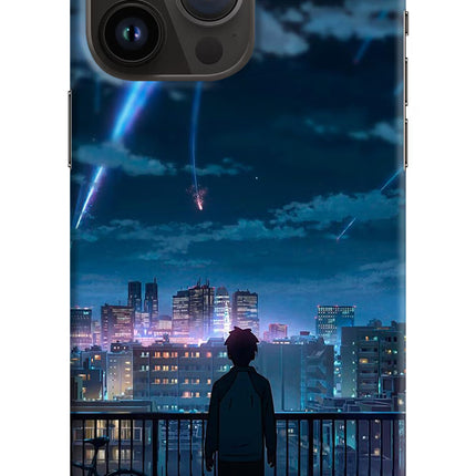 Anime iPhone 14 Pro Max Hard Case Back Cover by Casekaro