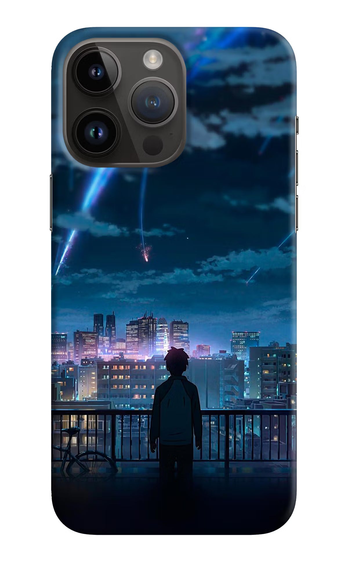 Anime iPhone 14 Pro Max Hard Case Back Cover by Casekaro