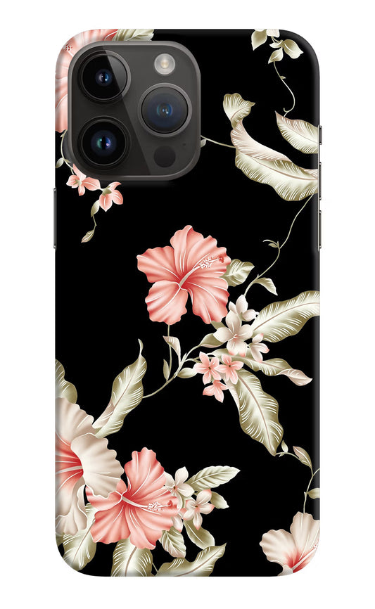 Flowers iPhone 14 Pro Max Hard Case Back Cover by Casekaro