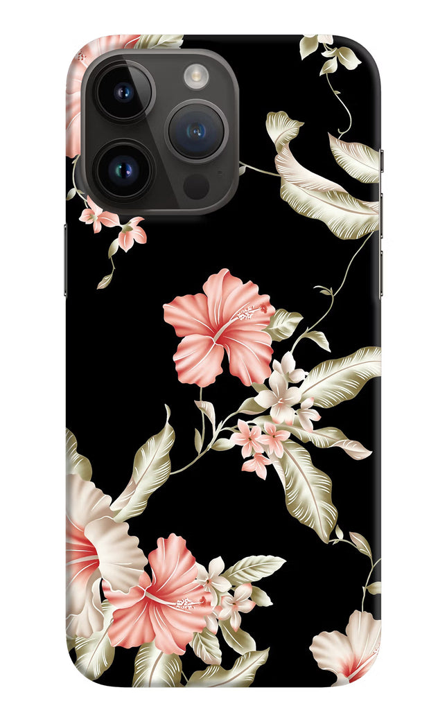 Flowers iPhone 14 Pro Max Hard Case Back Cover by Casekaro