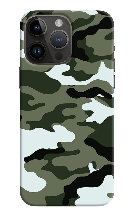 Camouflage iPhone 14 Pro Max Hard Case Back Cover by Casekaro