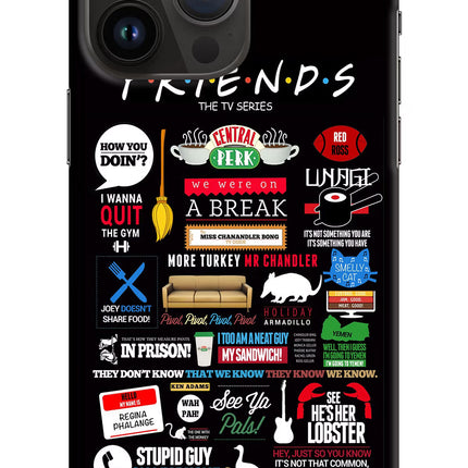 FRIENDS iPhone 14 Pro Max Hard Case Back Cover by Casekaro