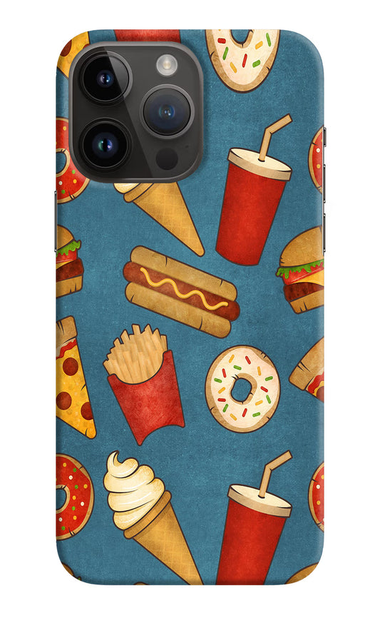 Foodie iPhone 14 Pro Max Hard Case Back Cover by Casekaro