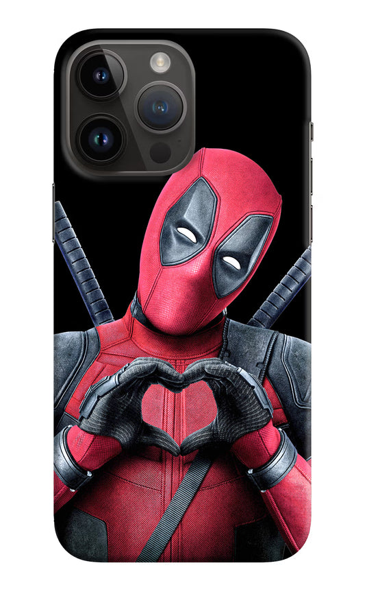 Deadpool iPhone 14 Pro Max Hard Case Back Cover by Casekaro