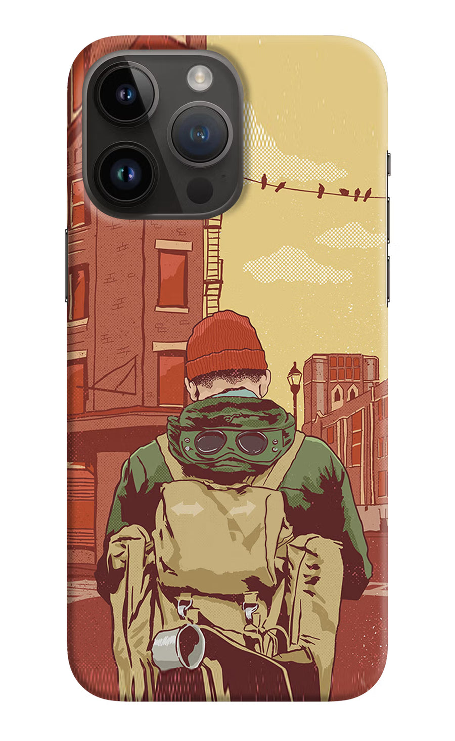 Adventurous iPhone 14 Pro Max Back Cover, Hard case