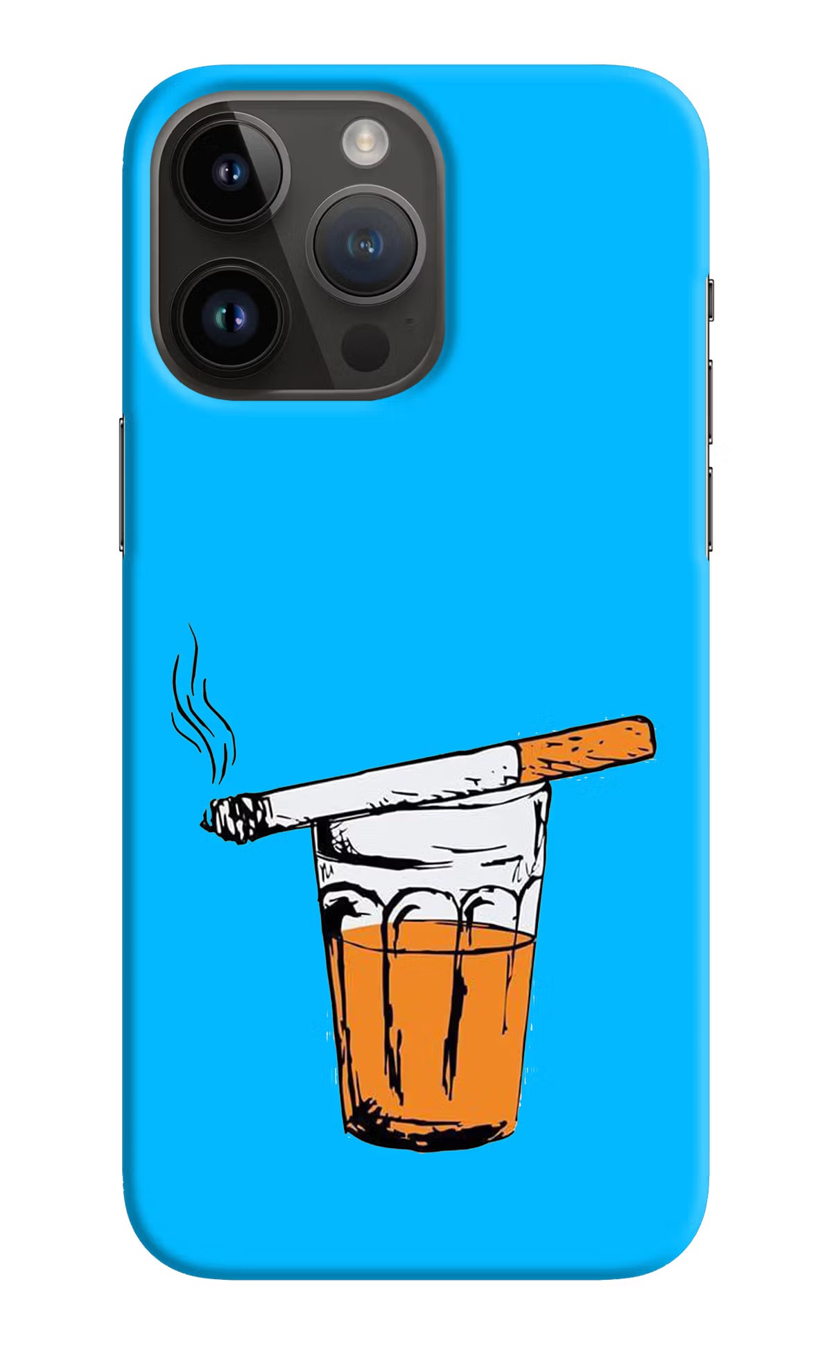 Chai Sutta iPhone 14 Pro Max Hard Case Back Cover by Casekaro