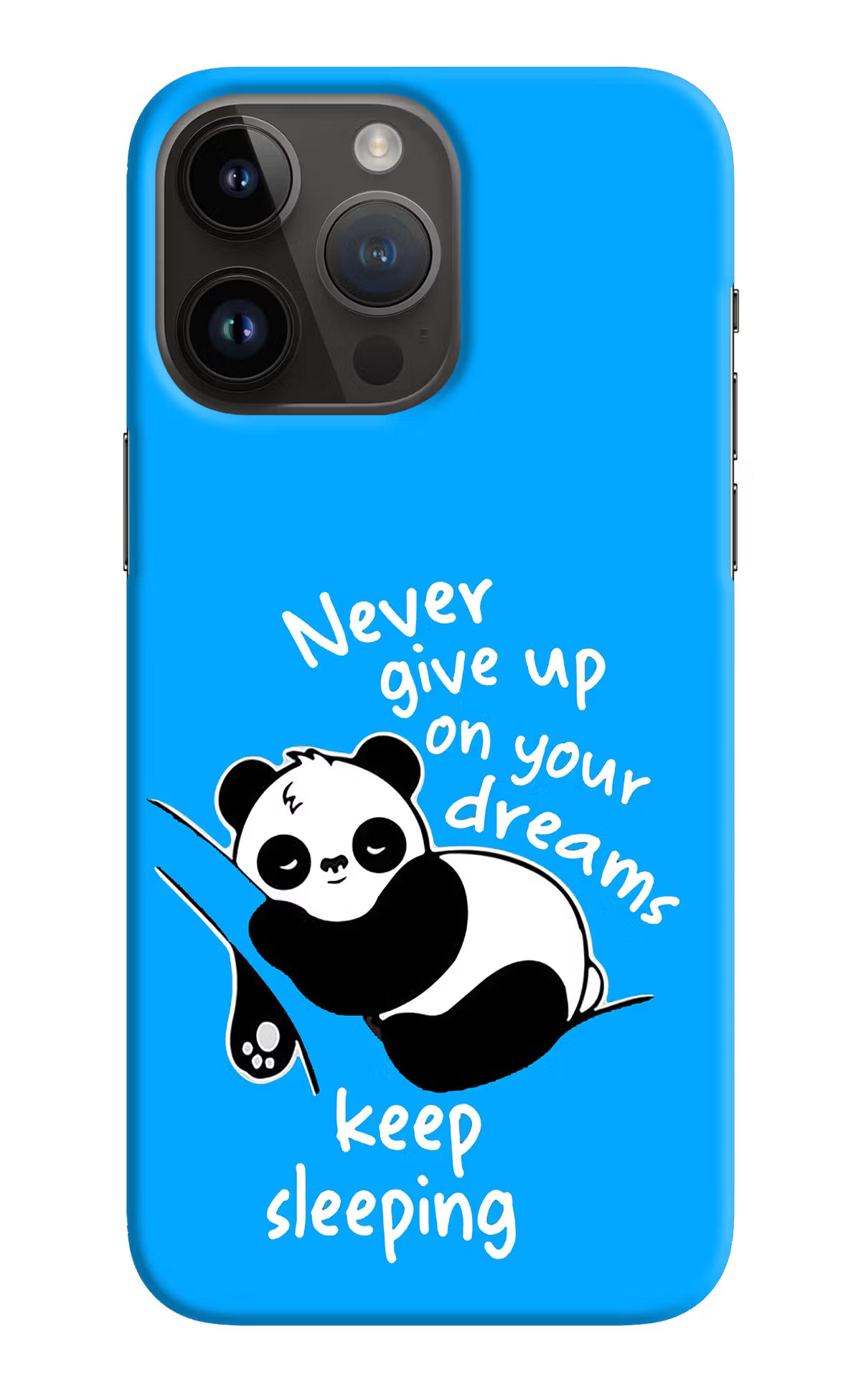 Keep Sleeping iPhone 14 Pro Max Hard Case Back Cover by Casekaro