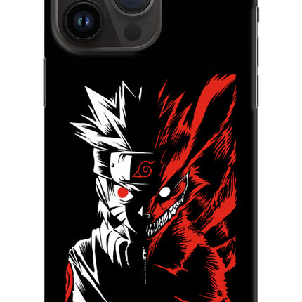 Naruto Two Face iPhone 14 Pro Max Hard Case Back Cover by Casekaro