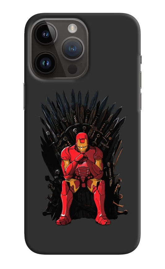 Ironman Throne iPhone 14 Pro Max Hard Case Back Cover by Casekaro