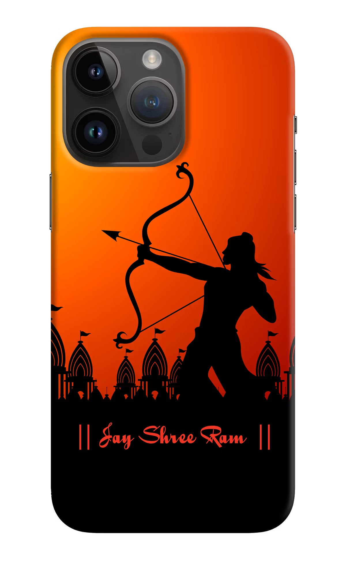 Lord Ram - 4 iPhone 14 Pro Max Hard Case Back Cover by Casekaro