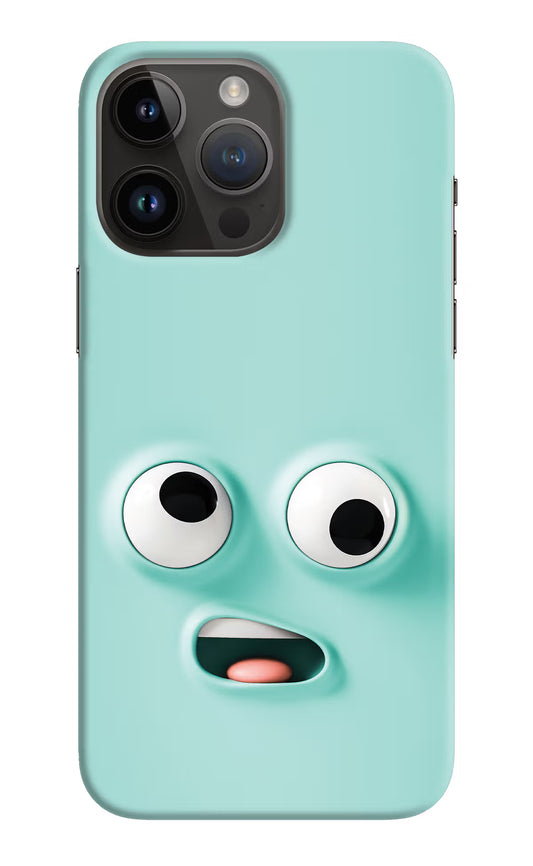 Funny Cartoon iPhone 14 Pro Max Hard Case Back Cover by Casekaro