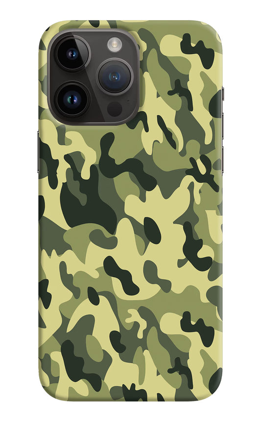Camouflage iPhone 14 Pro Max Hard Case Back Cover by Casekaro