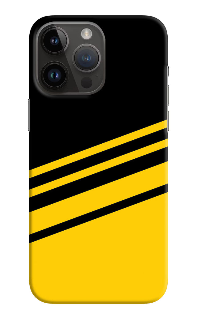 Yellow Shades iPhone 14 Pro Max Hard Case Back Cover by Casekaro