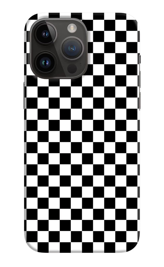 Chess Board iPhone 14 Pro Max Hard Case Back Cover by Casekaro