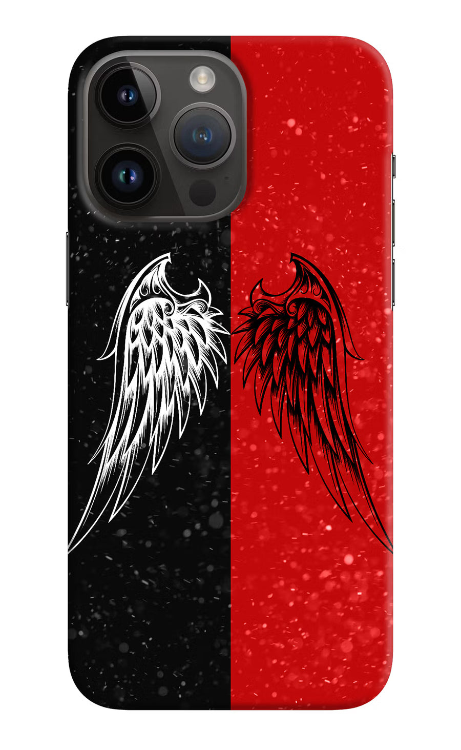 Wings iPhone 14 Pro Max Back Cover, Hard case