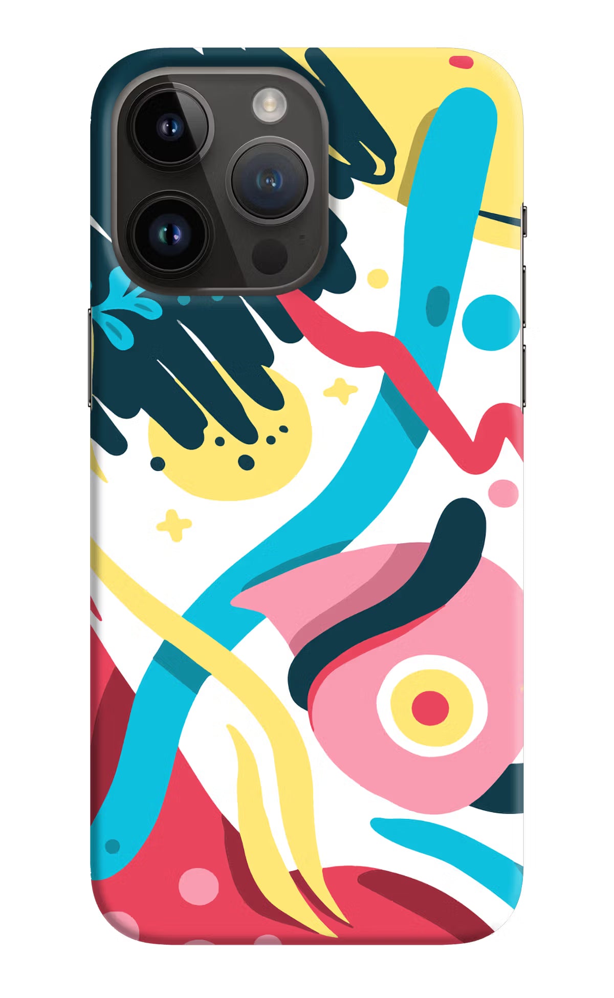 Trippy iPhone 14 Pro Max Hard Case Back Cover by Casekaro