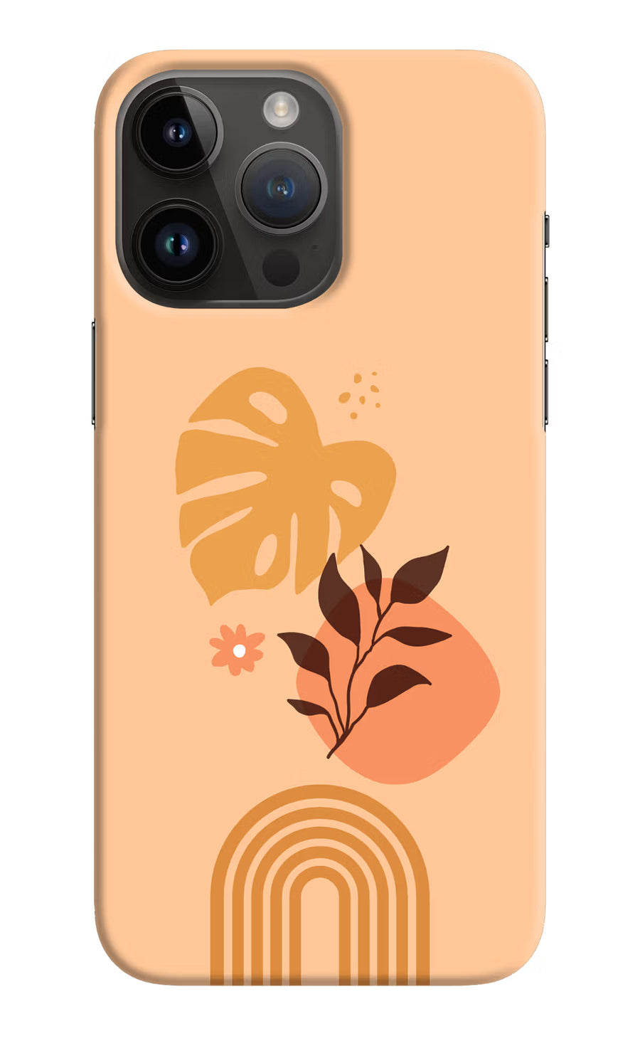 Bohemian Art iPhone 14 Pro Max Back Cover, Hard case