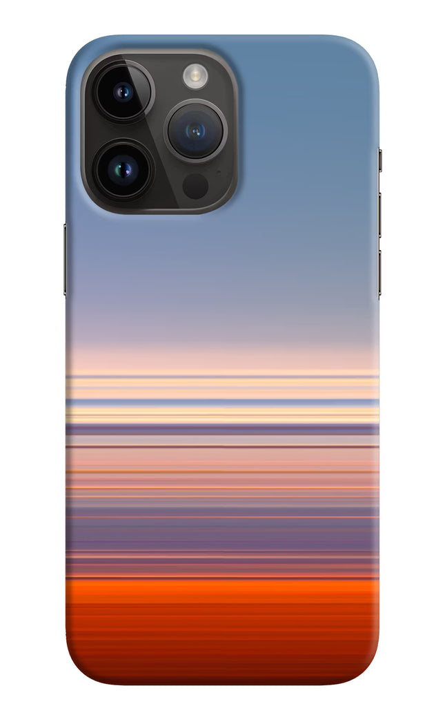 Morning Colors iPhone 14 Pro Max Hard Case Back Cover by Casekaro
