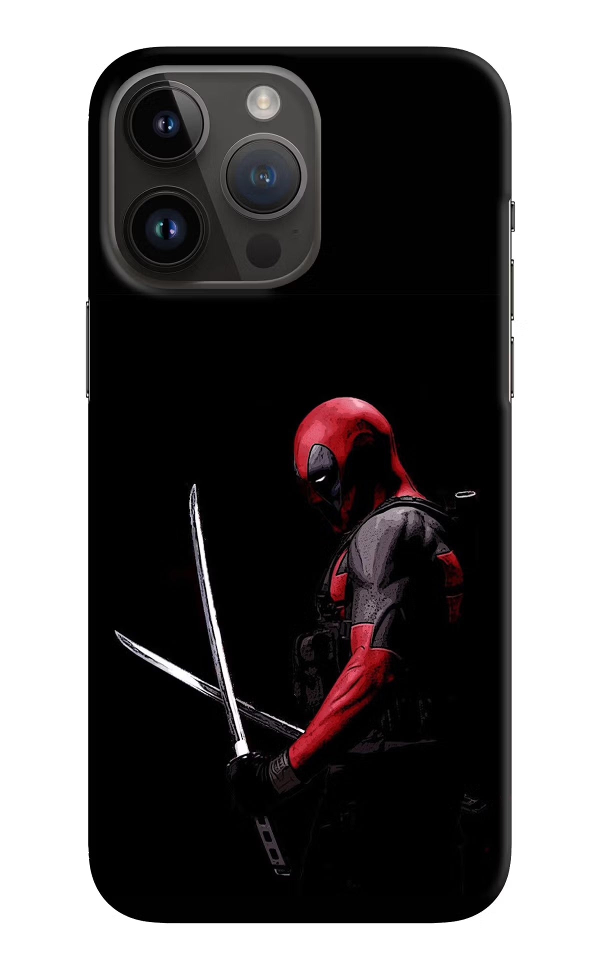 Deadpool iPhone 14 Pro Max Hard Case Back Cover by Casekaro