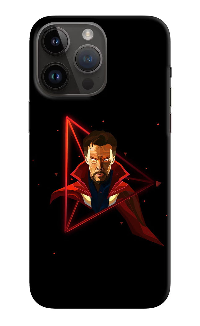 Doctor Ordinary iPhone 14 Pro Max Hard Case Back Cover by Casekaro