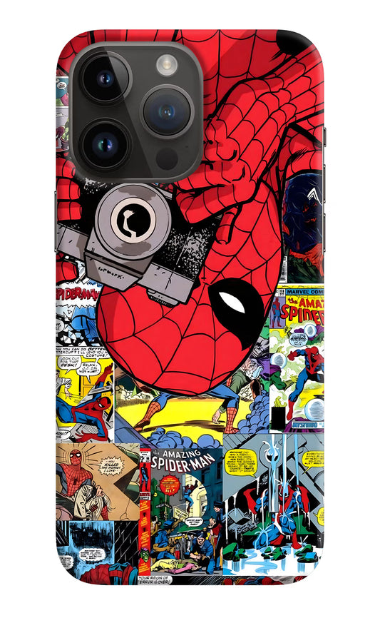 Spider Man iPhone 14 Pro Max Hard Case Back Cover by Casekaro
