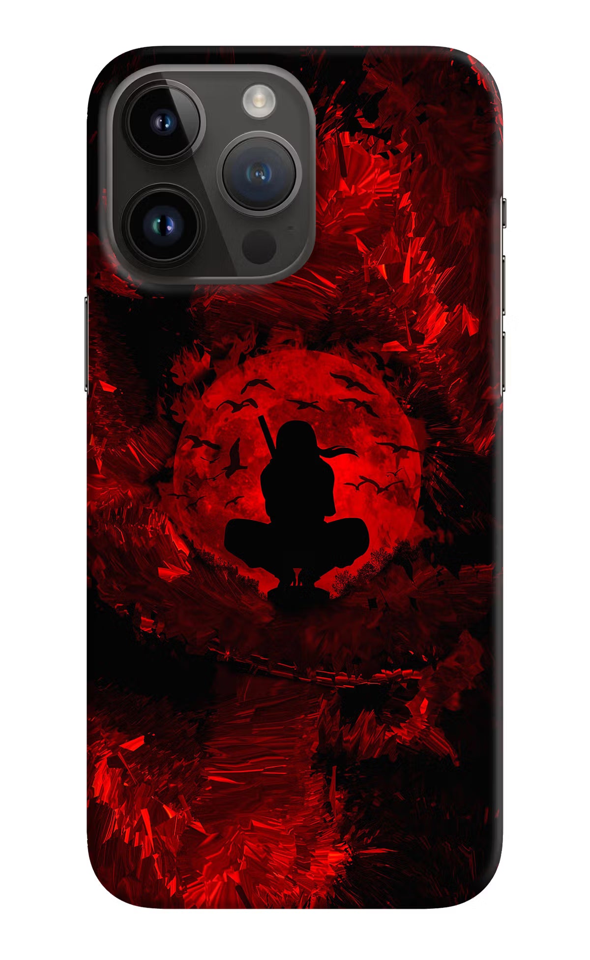 Itachi Uchiha iPhone 14 Pro Max Hard Case Back Cover by Casekaro