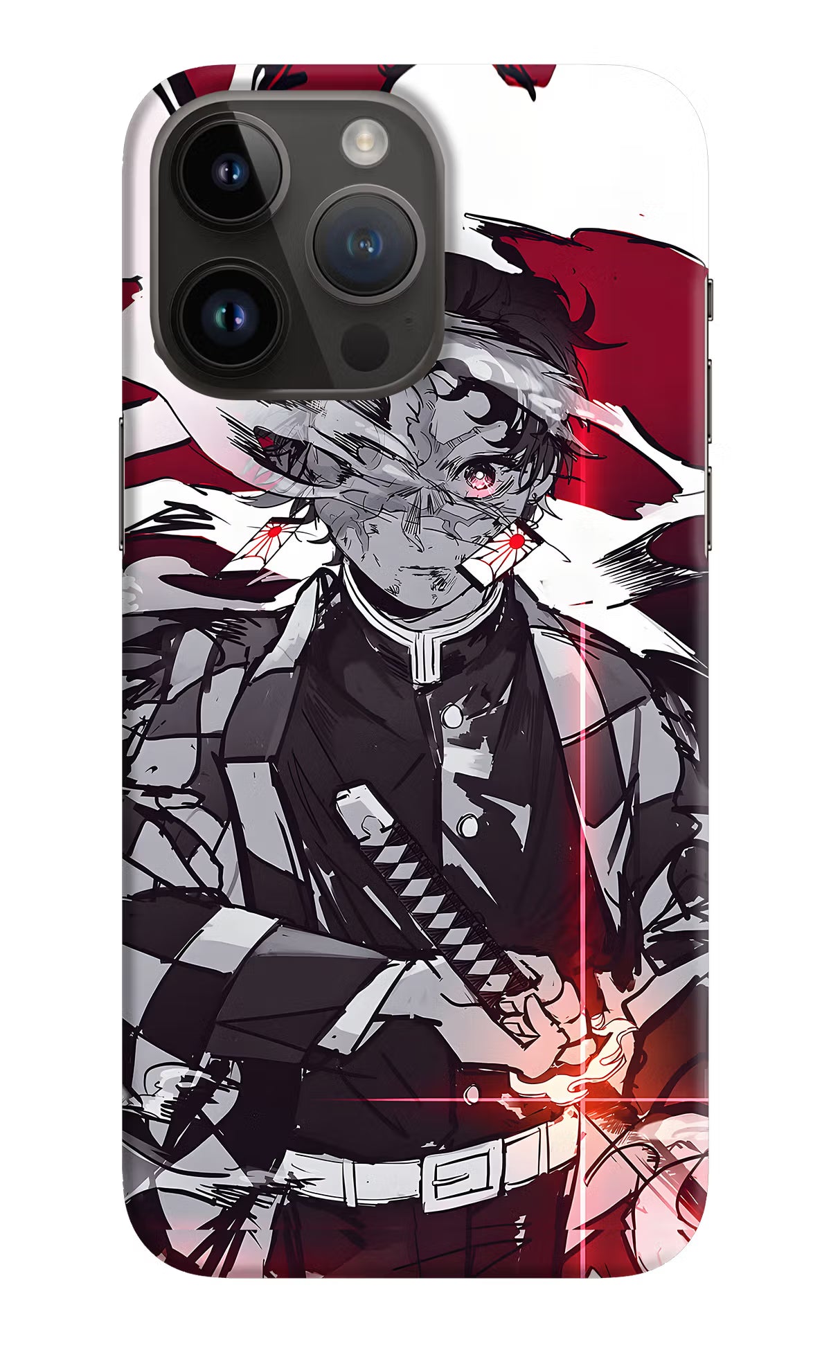 Demon Slayer iPhone 14 Pro Max Hard Case Back Cover by Casekaro