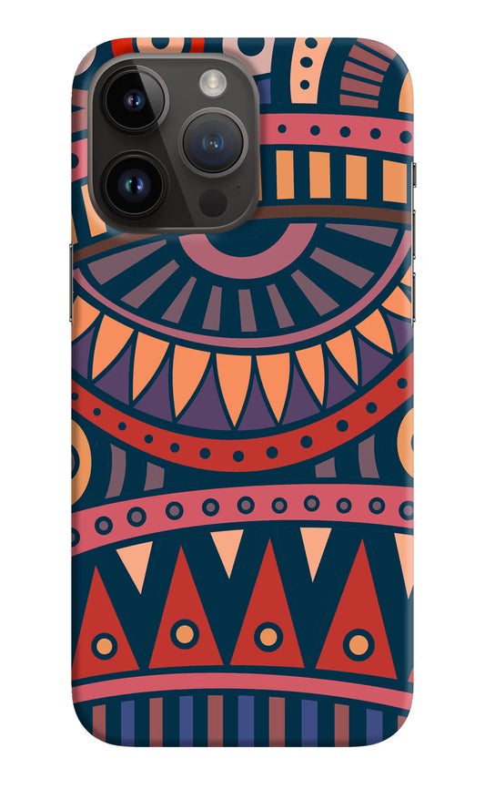 African Culture Design iPhone 14 Pro Max Hard Case Back Cover by Casekaro