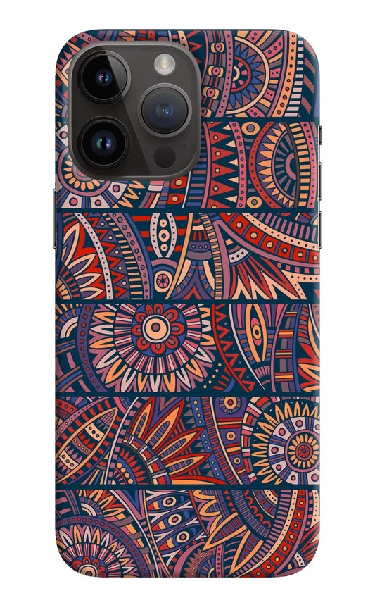African Culture Design iPhone 14 Pro Max Hard Case Back Cover by Casekaro