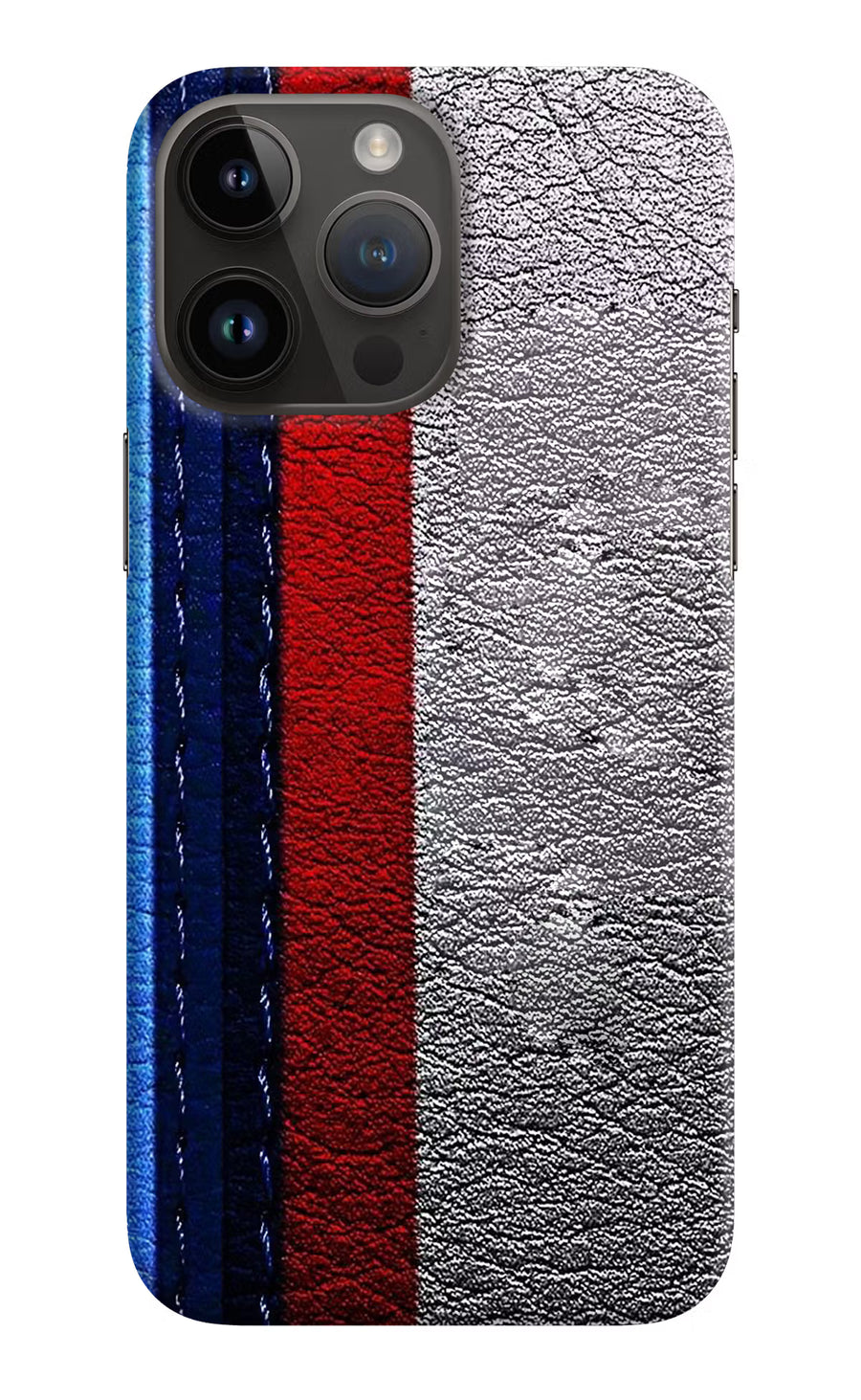 BMW Stripes iPhone 14 Pro Max Back Cover, Hard case