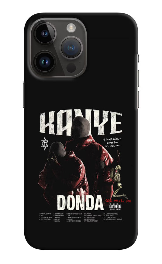 Donda Kanye West iPhone 14 Pro Max Hard Case Back Cover by Casekaro