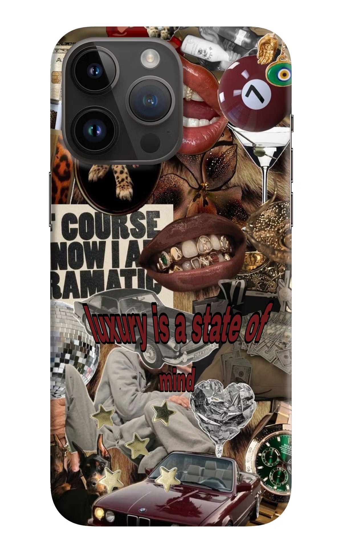 Luxury iPhone 14 Pro Max Hard Case Back Cover by Casekaro