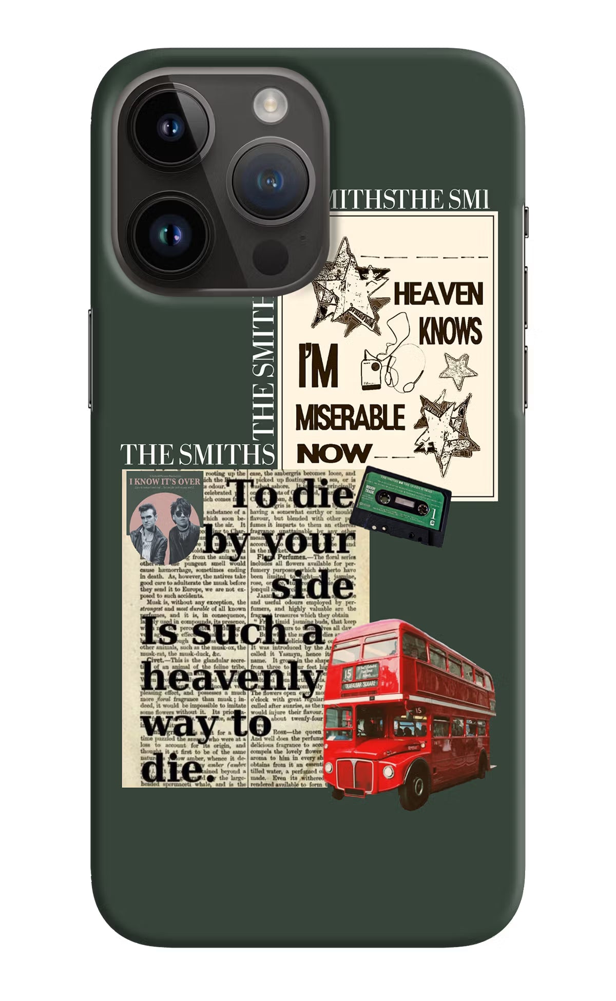 The Smiths iPhone 14 Pro Max Hard Case Back Cover by Casekaro