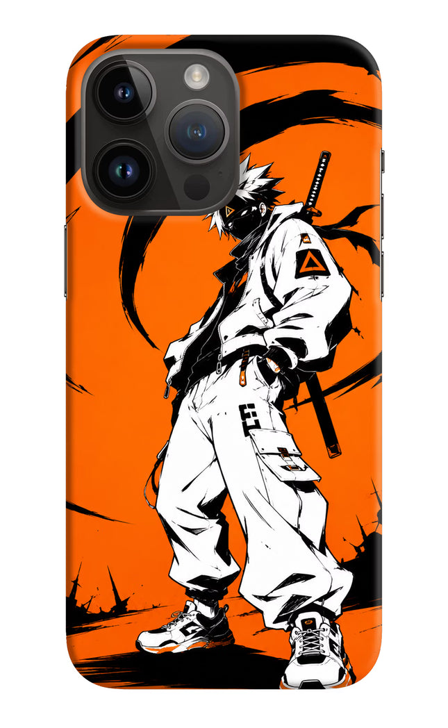 Street Samurai  iPhone 14 Pro Max Hard Case Back Cover by Casekaro