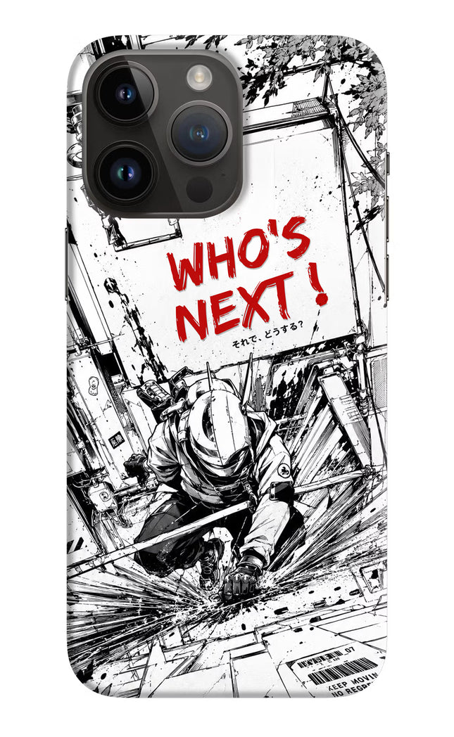 Who's Next iPhone 14 Pro Max Hard Case Back Cover by Casekaro