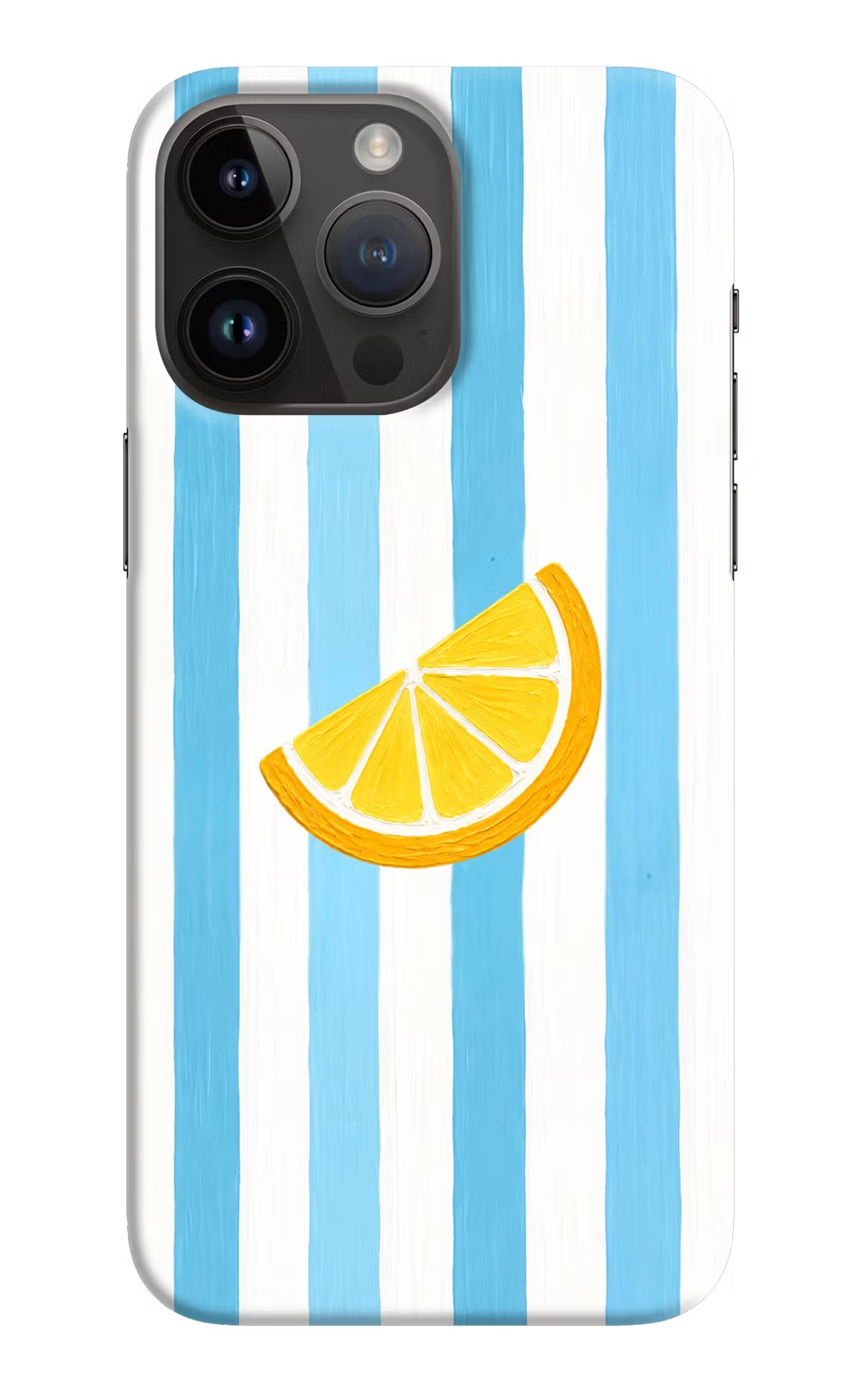 Summer Lemon iPhone 14 Pro Max Hard Case Back Cover by Casekaro
