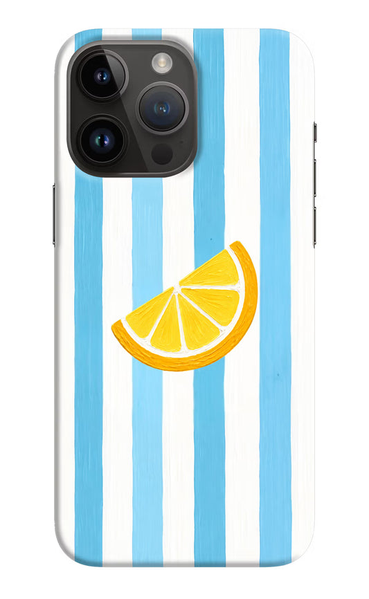 Summer Lemon iPhone 14 Pro Max Hard Case Back Cover by Casekaro