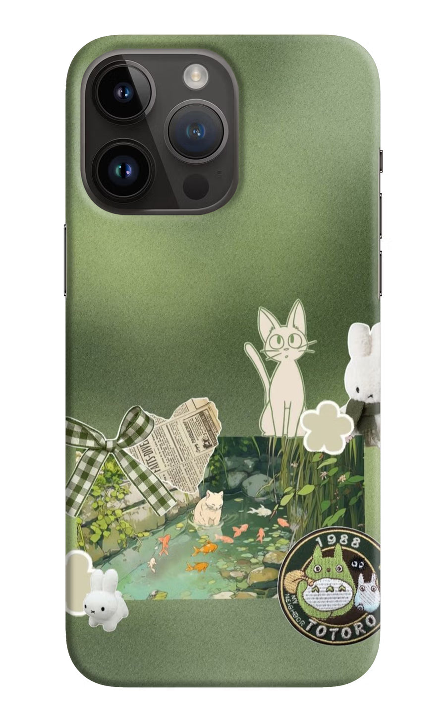 Aesthetic anime iPhone 14 Pro Max Back Cover, Hard case